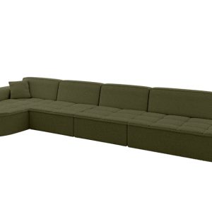 Narożnik lewostronny bez funkcji spania TARO-L3 – 413x171x79,5 Zielony 800259 Narożnik lewostronny bez funkcji spania TARO-L3 – 413x171x79,5 Zielony 800259