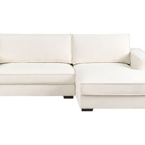 Narożnik lewostronny boucle złamana biel 716368