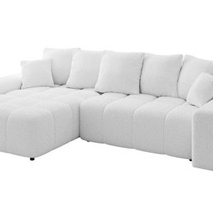 Narożnik lewostronny ENIL-L – 297x189x68 cm Biały 853829