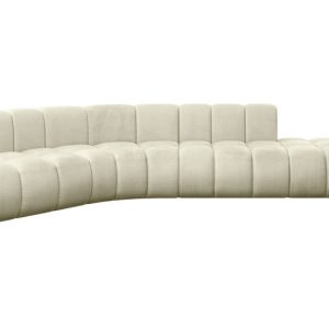 Narożnik lewostronny modułowy Brilo-L1 – 380x174x70 cm Beżowy 758780 Narożnik lewostronny modułowy Brilo-L1 – 380x174x70 cm Beżowy 758780