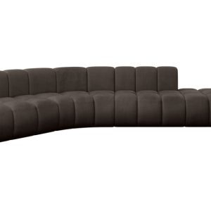 Narożnik lewostronny modułowy Brilo-L1 – 380x174x70 cm Brązowy 758777 Narożnik lewostronny modułowy Brilo-L1 – 380x174x70 cm Brązowy 758777