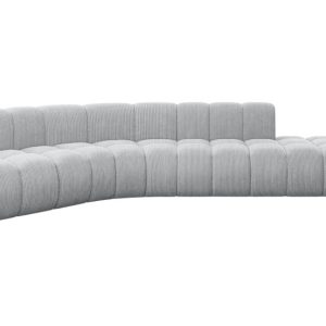 Narożnik lewostronny modułowy Brilo-L1 – 380x174x70 cm Szary 758778 Narożnik lewostronny modułowy Brilo-L1 – 380x174x70 cm Szary 758778