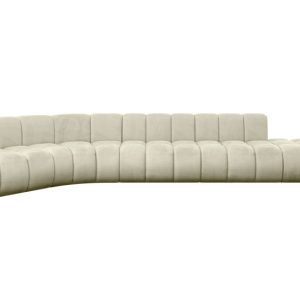 Narożnik lewostronny modułowy Brilo-L2 – 471x174x70 cm Beżowy 758210