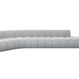 Narożnik lewostronny modułowy Brilo-L2 – 471x174x70 cm Szary 758531 Narożnik lewostronny modułowy Brilo-L2 – 471x174x70 cm Szary 758531