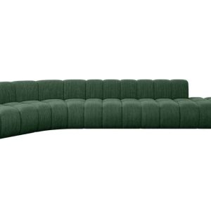 Narożnik lewostronny modułowy Brilo-L2 – 471x174x70 cm Zielony 758406 Narożnik lewostronny modułowy Brilo-L2 – 471x174x70 cm Zielony 758406