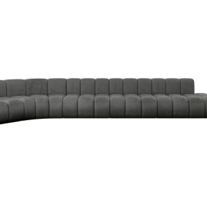 Narożnik lewostronny modułowy Brilo-L3 – 562x174x70 cm Grafitowy 758747 Narożnik lewostronny modułowy Brilo-L3 – 562x174x70 cm Grafitowy 758747