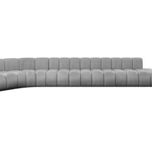 Narożnik lewostronny modułowy Brilo-L3 – 562x174x70 cm Jasny szary 758524 Narożnik lewostronny modułowy Brilo-L3 – 562x174x70 cm Jasny szary 758524