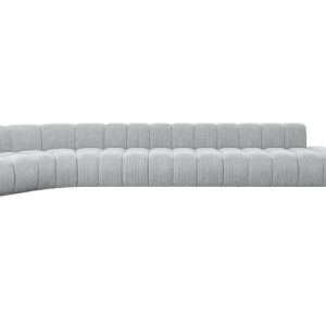 Narożnik lewostronny modułowy Brilo-L3 – 562x174x70 cm Szary 758193 Narożnik lewostronny modułowy Brilo-L3 – 562x174x70 cm Szary 758193