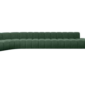 Narożnik lewostronny modułowy Brilo-L3 – 562x174x70 cm Zielony 758240 Narożnik lewostronny modułowy Brilo-L3 – 562x174x70 cm Zielony 758240