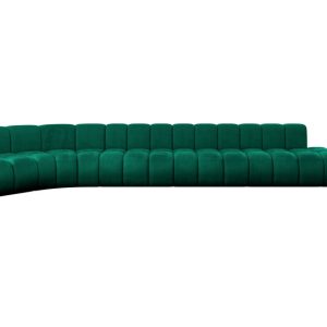 Narożnik lewostronny modułowy Brilo-L3 – 562x174x70 cm Zielony 758180 Narożnik lewostronny modułowy Brilo-L3 – 562x174x70 cm Zielony 758180