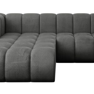 Narożnik lewostronny modułowy Darnel-L1 – 205x177x70 cm Grafitowy 758185