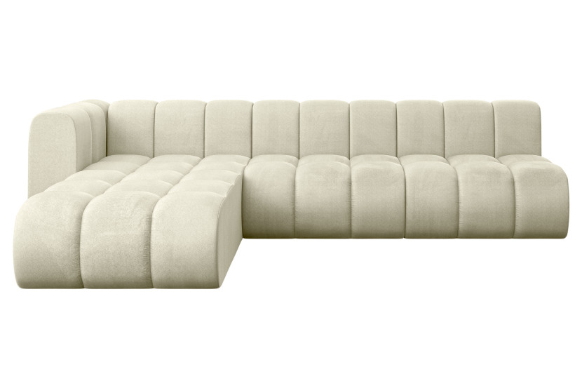 Narożnik lewostronny modułowy Darnel-L2 - 296x177x70 cm Beżowy 758700
