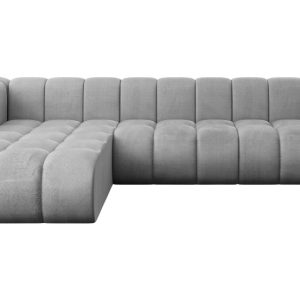 Narożnik lewostronny modułowy Darnel-L2 – 296x177x70 cm Jasny szary 758352 Narożnik lewostronny modułowy Darnel-L2 – 296x177x70 cm Jasny szary 758352