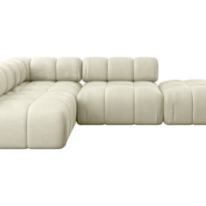 Narożnik lewostronny modułowy FAVIO-L1 285x190x70 cm Beżowy 728826 Narożnik lewostronny modułowy FAVIO-L1 285x190x70 cm Beżowy 728826