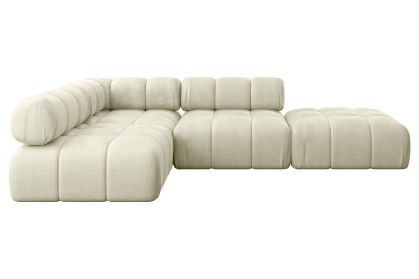 Narożnik lewostronny modułowy FAVIO-L1 285x190x70 cm Beżowy 728826