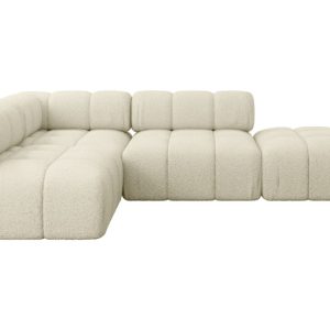 Narożnik lewostronny modułowy FAVIO-L1 285x190x70 cm Beżowy 728817 Narożnik lewostronny modułowy FAVIO-L1 285x190x70 cm Beżowy 728817