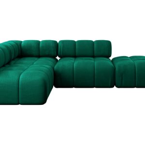 Narożnik lewostronny modułowy FAVIO-L1 285x190x70 cm Zielony 728843