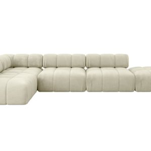 Narożnik lewostronny modułowy FAVIO-L2 380x190x70 cm Beżowy 707900