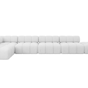 Narożnik lewostronny modułowy FAVIO-L3 475x190x70 cm Biały 707841