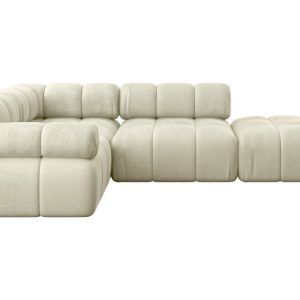 Narożnik lewostronny modułowy FELTO-L1 285x190x70 cm Beżowy 684575