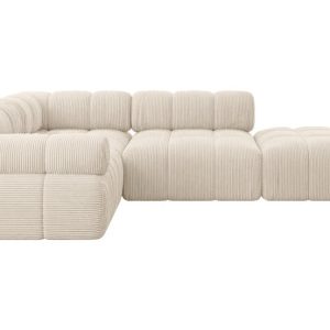 Narożnik lewostronny modułowy FELTO-L1 285x190x70 cm Beżowy 684510