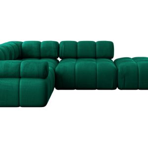 Narożnik lewostronny modułowy FELTO-L1 285x190x70 cm Zielony 684499