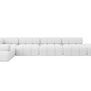 Narożnik lewostronny modułowy FELTO-L3 475x190x70 cm Biały 684225