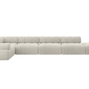 Narożnik lewostronny modułowy FELTO-L3 475x190x70 cm Kremowy 684265