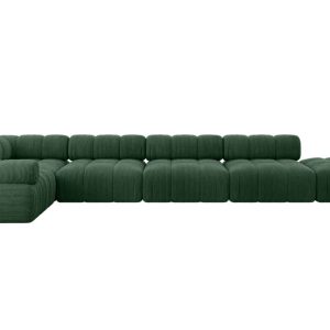 Narożnik lewostronny modułowy FELTO-L3 475x190x70 cm Zielony 684237