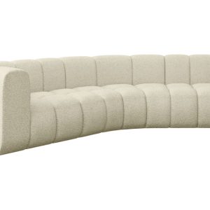 Narożnik lewostronny modułowy Karex-L1 – 308x194x70 cm Beżowy 758349