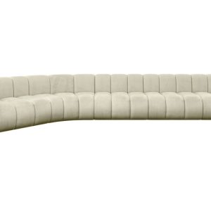 Narożnik lewostronny modułowy Karex-L3 – 490x194x70 cm Beżowy 758694