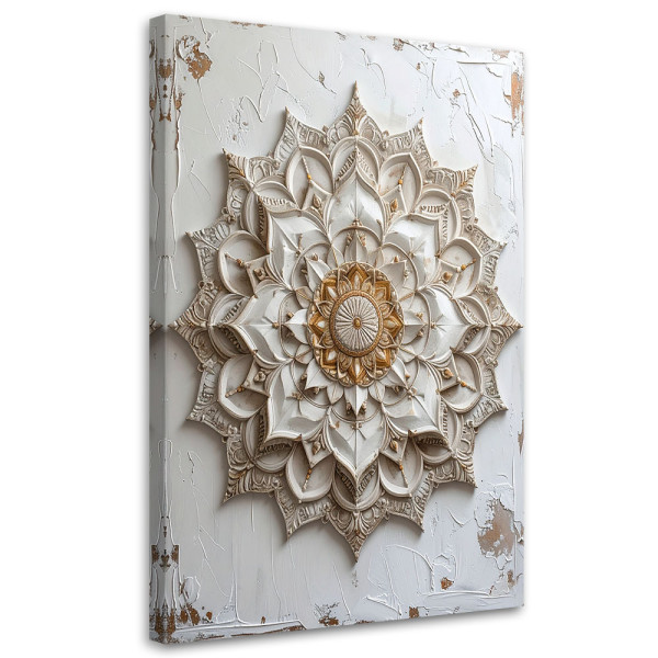 Obraz do salonu sypialni biura gabinetu, Mandala Zen Spa Orientalny 60x90 886746