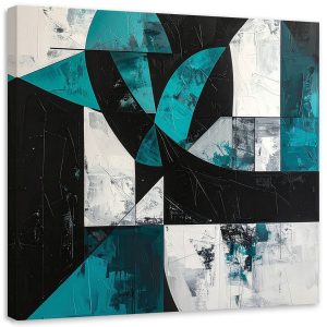 Obraz do salonu sypialni biura, Geometryczne kształty abstrakcja 30×30 890385 Obraz do salonu sypialni biura, Geometryczne kształty abstrakcja 30×30 890385