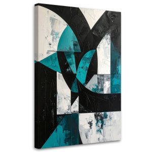 Obraz do salonu sypialni biura, Geometryczne kształty abstrakcja 60×90 885318 Obraz do salonu sypialni biura, Geometryczne kształty abstrakcja 60×90 885318