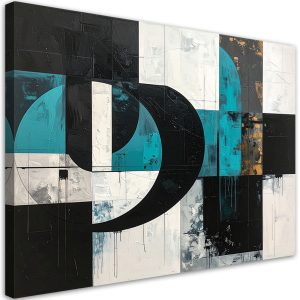 Obraz do salonu sypialni biura, Geometryczne kształty abstrakcja 90×60 886535 Obraz do salonu sypialni biura, Geometryczne kształty abstrakcja 90×60 886535
