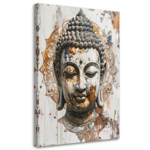 Obraz do salonu sypialni biura, Głowa Buddy Zen Spa Orient 30×45 883328 Obraz do salonu sypialni biura, Głowa Buddy Zen Spa Orient 30×45 883328
