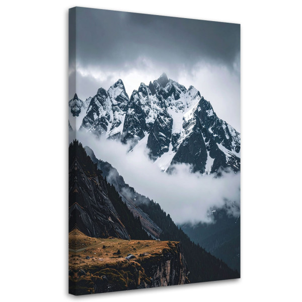 Obraz do salonu sypialni biura, Góry zima krajobraz natura 40x60 888487