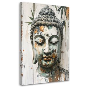 Obraz do salonu sypialni biura, Harmonia Budda Zen Spa Bambus 40×60 883285 Obraz do salonu sypialni biura, Harmonia Budda Zen Spa Bambus 40×60 883285