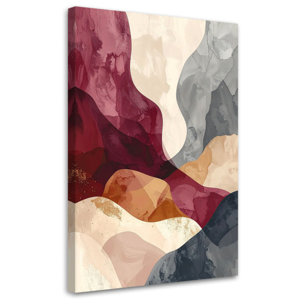 Obraz do salonu sypialni biura hotelu spa, Abstrakcja styl boho 30x45 997391