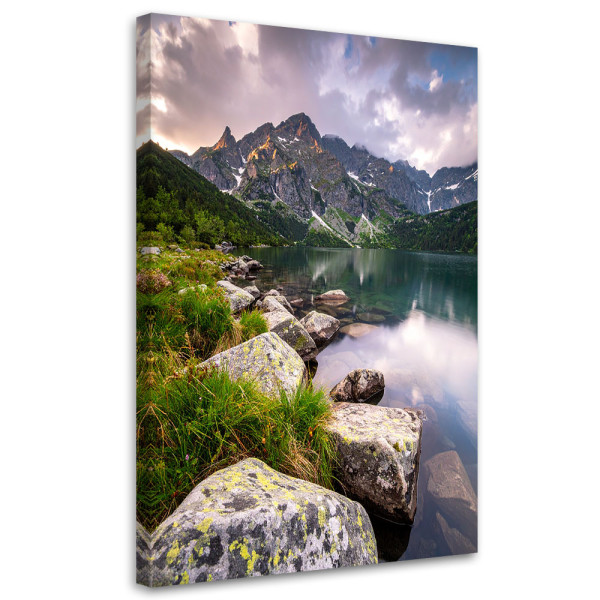Obraz do salonu sypialni biura, Krajobraz góry skały natura 40x60 889431