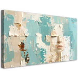 Obraz do salonu sypialni biura loftu, Abstrakcja Portret Kobiety 120×60 884297 Obraz do salonu sypialni biura loftu, Abstrakcja Portret Kobiety 120×60 884297