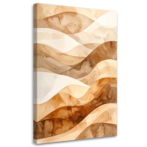 Obraz do salonu sypialni biura loftu, Abstrakcyjne fale pastelowy 20×30 887906 Obraz do salonu sypialni biura loftu, Abstrakcyjne fale pastelowy 20×30 887906