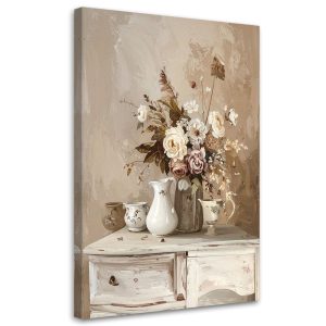 Obraz do salonu sypialni biura loftu, Delikatny Rustykalny Bukiet 70×100 888349 Obraz do salonu sypialni biura loftu, Delikatny Rustykalny Bukiet 70×100 888349
