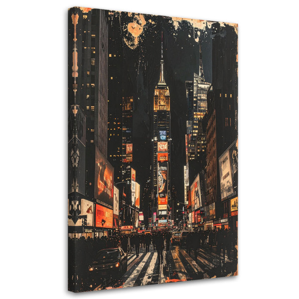 Obraz do salonu sypialni biura loftu, Nowy Jork Times Square 40x60 883267