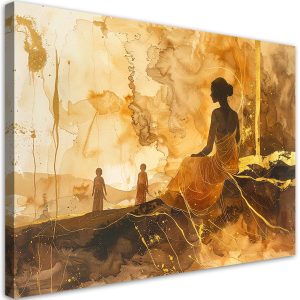 Obraz do salonu sypialni biura loftu w Stylu Boho, Złota 45×30 885373 Obraz do salonu sypialni biura loftu w Stylu Boho, Złota 45×30 885373