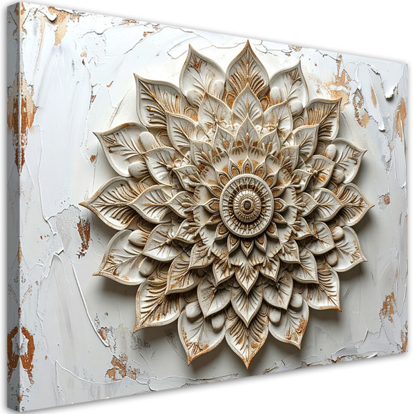 Obraz do salonu sypialni biura, Mandala Zen Spa Orientalny 60x40 885180