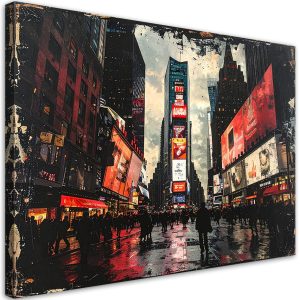 Obraz do salonu sypialni biura, Nowy Jork Times Square 120×80 882965 Obraz do salonu sypialni biura, Nowy Jork Times Square 120×80 882965