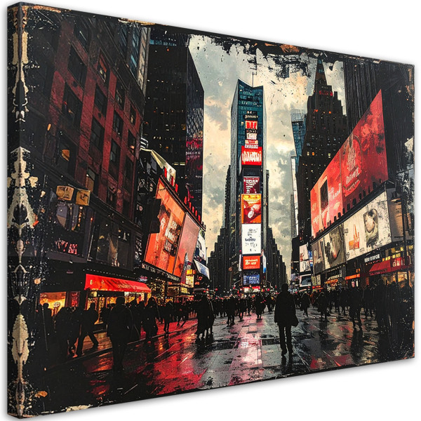 Obraz do salonu sypialni biura, Nowy Jork Times Square 60x40 882814
