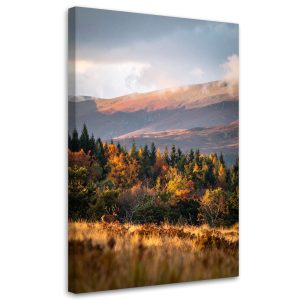 Obraz do salonu sypialni biura, Pejzaż góry doliny natura 70×100 884139 Obraz do salonu sypialni biura, Pejzaż góry doliny natura 70×100 884139