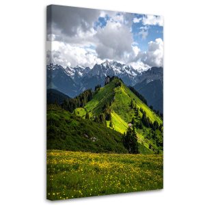 Obraz do salonu sypialni biura, Pejzaż widok góry las natura 30×45 886504 Obraz do salonu sypialni biura, Pejzaż widok góry las natura 30×45 886504